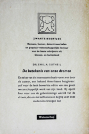 ZB0201/1 - Dr. Emil A. Gutheil - De betekenis van onze dromen
