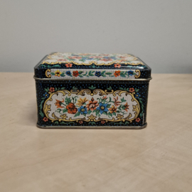 Theeblikje - Bloemendecor - Daher