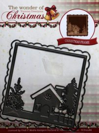 Cutting Die - Snijmal - Yvonne Creations - The Wonder of Christmas - Christmas Frame