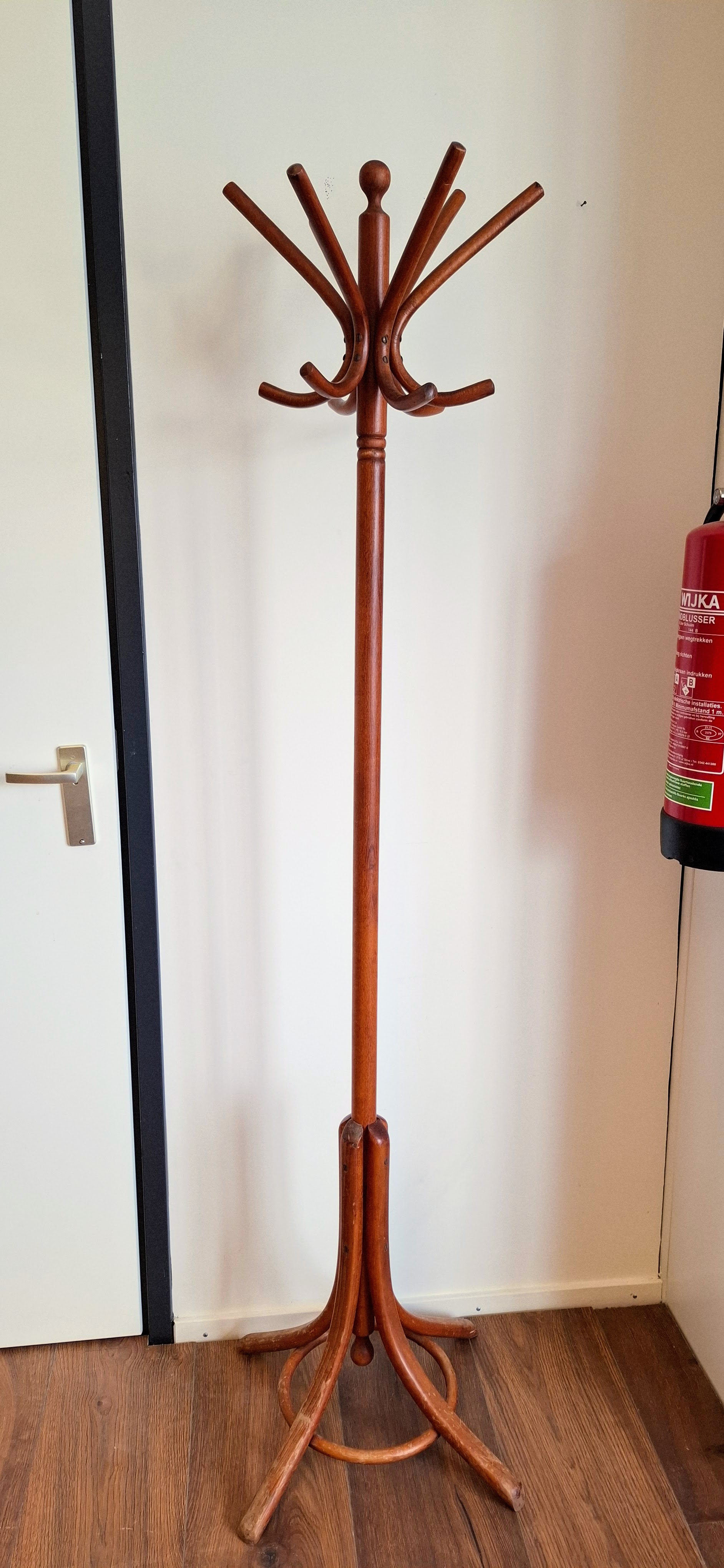 Houten Staande Kapstok - Jaren 60