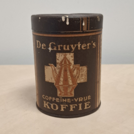 Antiek De Gruyter’s - coffeïne-vrije Koffie Blikje