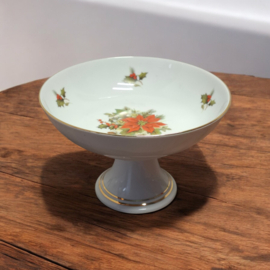 Serveer- of Presenteerschaaltje op voet – Kerst