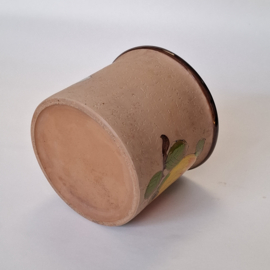 Bloempot 'Perzik' - Retro - Ø 18 x H 15 cm