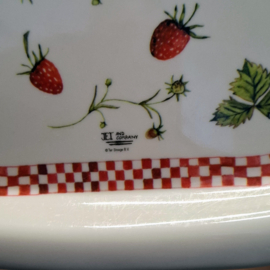 Jet ter Steege Strawberry Melamine Dienblad – Aardbeien
