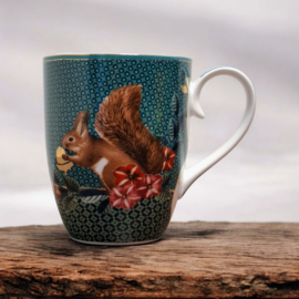 Pip Studio Winter Wonderland - Mok / Beker - Eekhoorn
