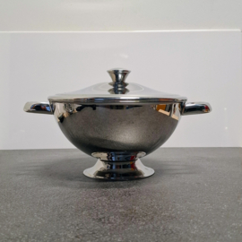 RVS Pan met Deksel - Dekschaal