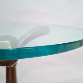 Plantentafel Messing met Glasplaat