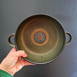 Vintage Keramieken schaal uit West-Duitsland  'Mora'