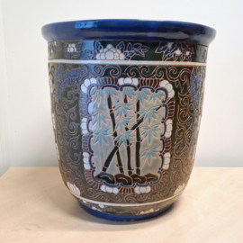 Prachtige Grote Chinese Bloempot - Ø 36 x H 39 cm