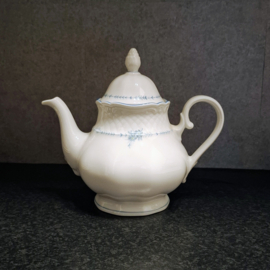 Theepot Wit met Blauw - Eschenbach