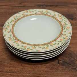 Art Design Koffietijd  5x Diepe Borden