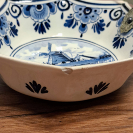 Schaaltje met verzilverd hengsel - Delfts Blauw