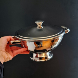 RVS Pan met Deksel - Dekschaal