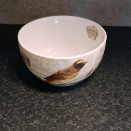 Schaaltjes 4 stuks - Easy Life - Nostalgie - Vogels