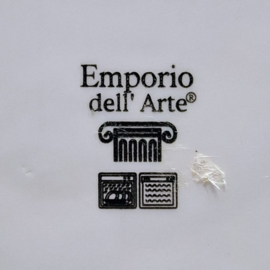 Voorraadpot Blauw met Witte stippen  - Emporio Dell Arte