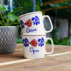 Boerenbont - Opa en Oma Mok / Beker