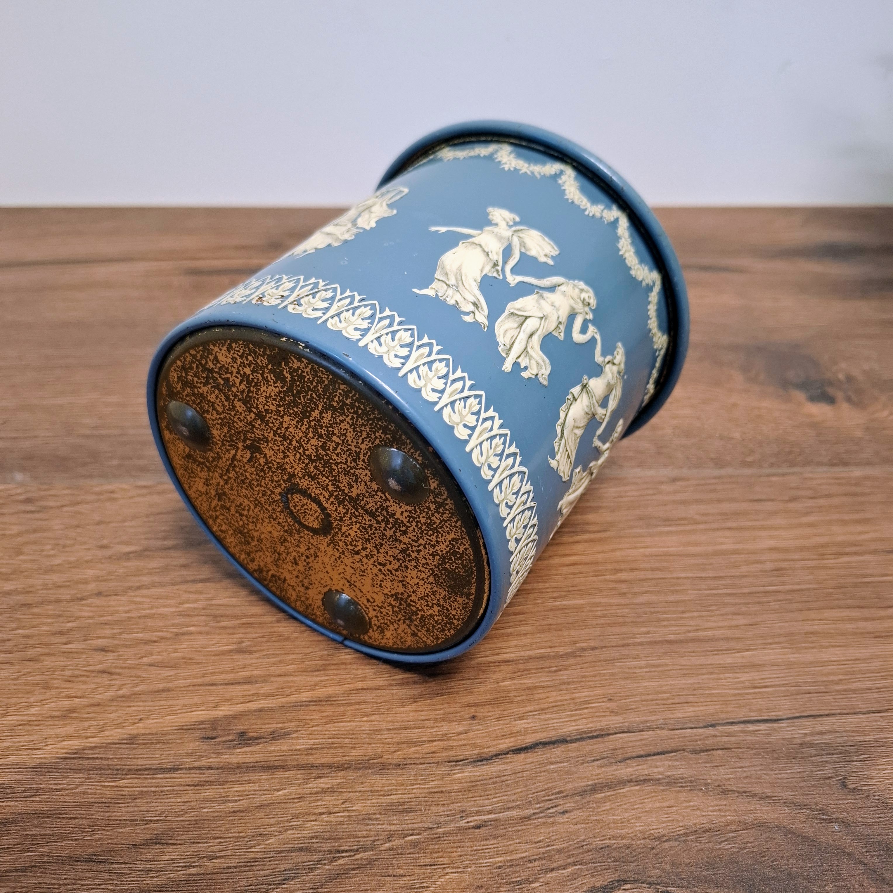 Blauw/wit Blik -  Griekse Afbeelding