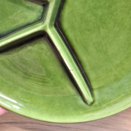 Vintage Fonduebord - Vakjes Bord - Groen - Javurek Holland