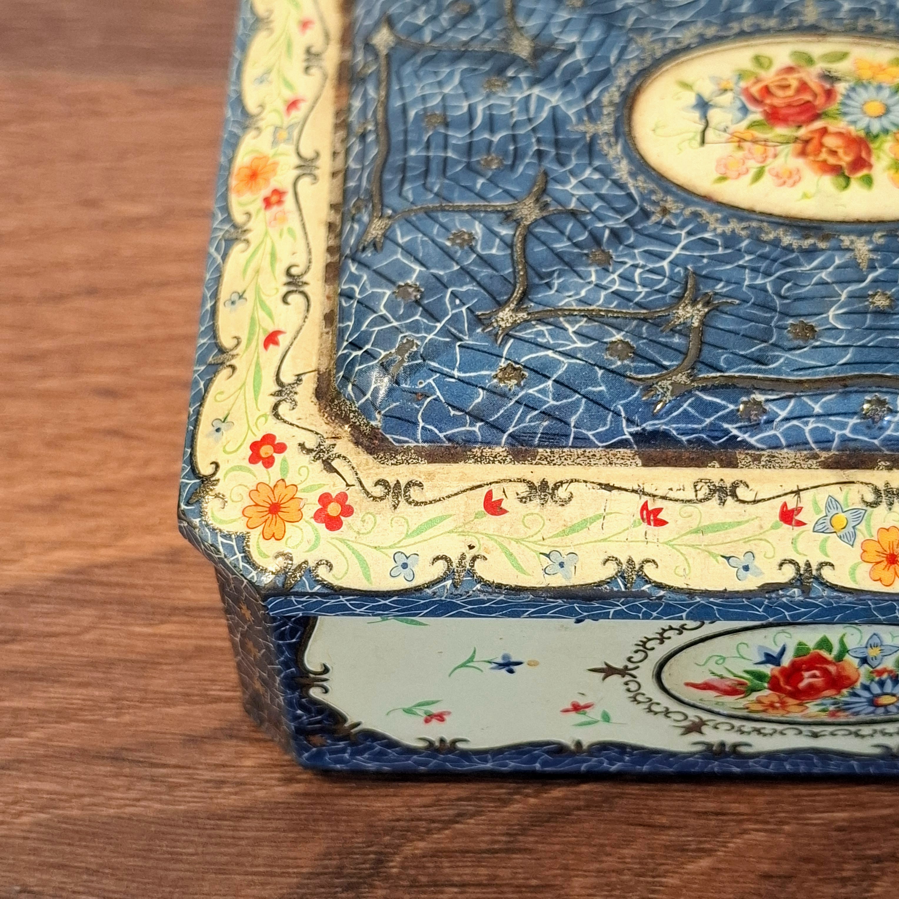 Vintage Blik - Bloemen