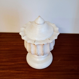 Brocante Decoratie - Ornament - Beeldje van Hout