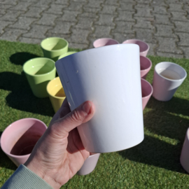 20 Bloempotjes - Bloempot Ø 13 cm x H 13,5 cm - Keramiek