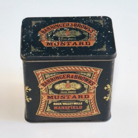 Vintage Blik / Mosterd – Barringer & Brown’s Mustard – made in England