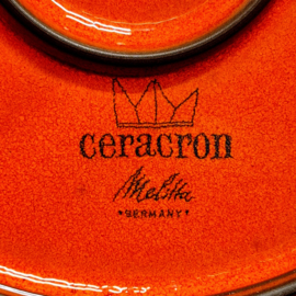 Ceracron Bord – Keramiek – Melitta Germany Ø 18 cm