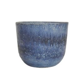 Bloempot Blauw - Aardewerk