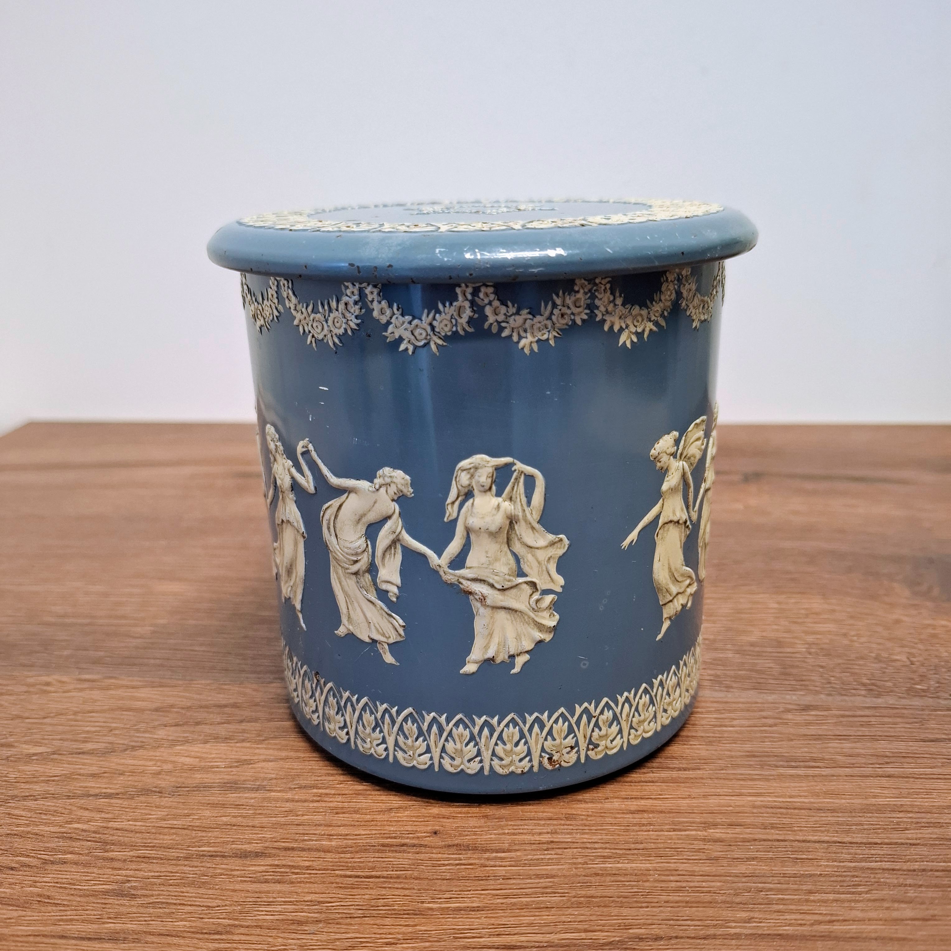 Blauw/wit Blik -  Griekse Afbeelding