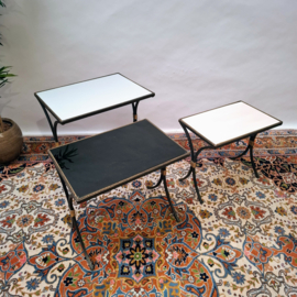 Mimiset Jaren 50 - Bijzettafeltjes - Mini Set