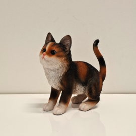 Poes Beeldje van Polyresin