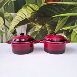 Mini Cocotte - Pannetje - Set van 2 stuks