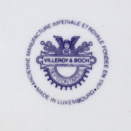 Gebaksbord - Villeroy & Boch Burgherdragt - Axel 1925 - Blauw Logo
