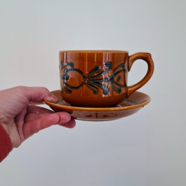 Vintage Soepkom met Bord - Katrin