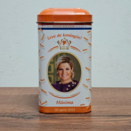 De Ruijter Oranje Hagel Blikje - Koningin bedankt!