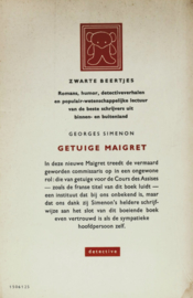 ZB0403/2 - Georges Simenon - Getuige Maigret