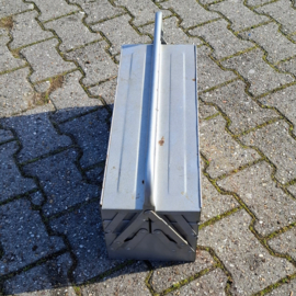 Vintage Industriële Gereeedschapskist Grijs