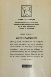 ZB0296/1 - Peter Cheyney - Jouw beurt jongedame