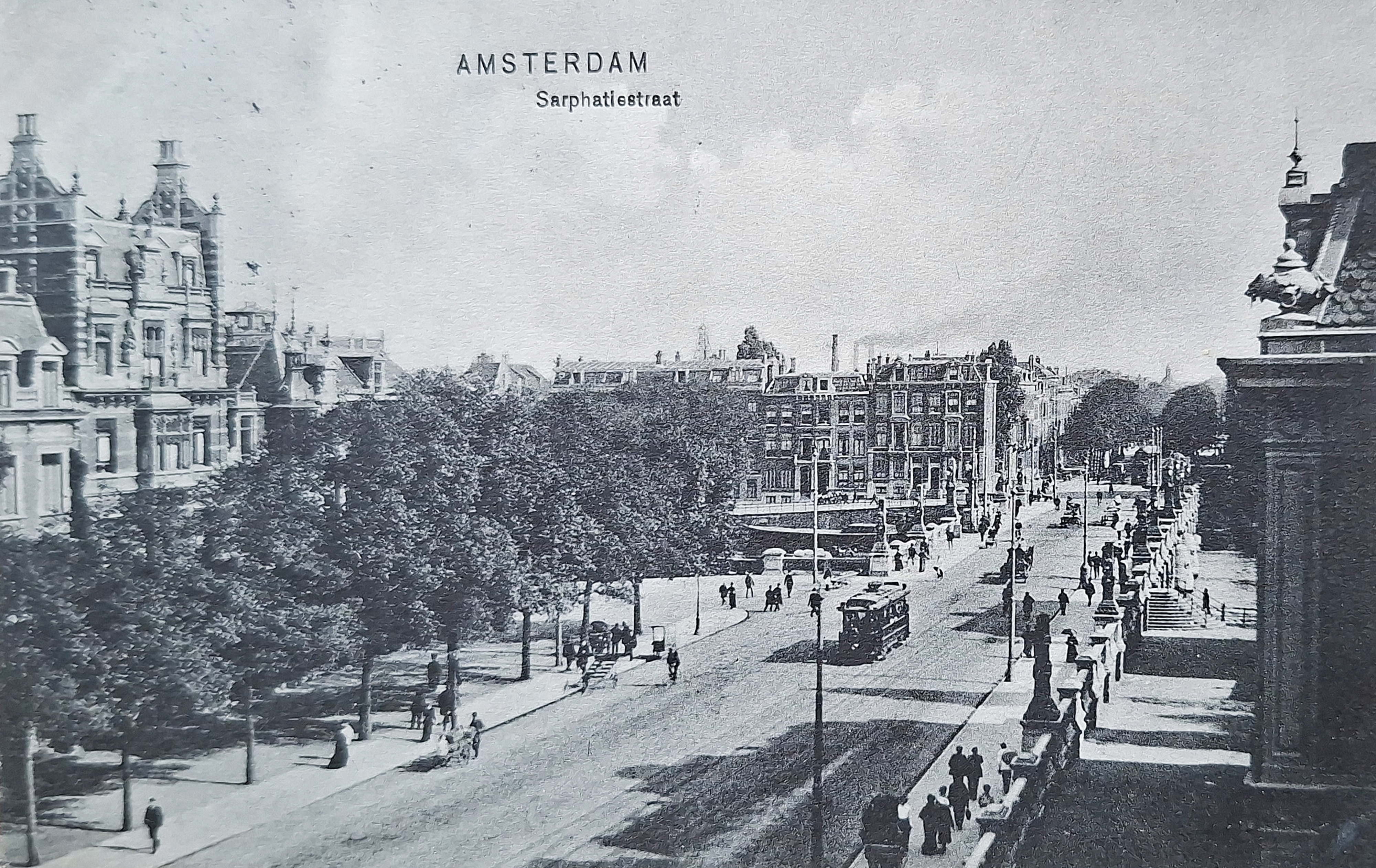 Amsterdam -Sarphatiestraat - 1908