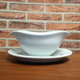 Bohemia Juskom of Sauskom met vaste Onderschotel -  Wit Flieger Unterkunft Verwaltung – FI.U.V. Duitse Adelaar - Luftwaffe