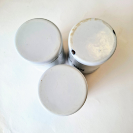 Emaille Voorraadblikken - Koffie - Thee - Suiker