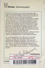 ZB1497/2 - Jann Wenner - John Lennon. De interviews uit Rolling Stone