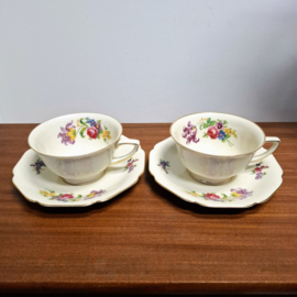 Vintage Kop en Schotel Heinrich 2x