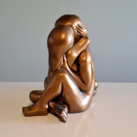 Beeld Naked Embrace uit 1968 van kunstenaar Arnold Bergere