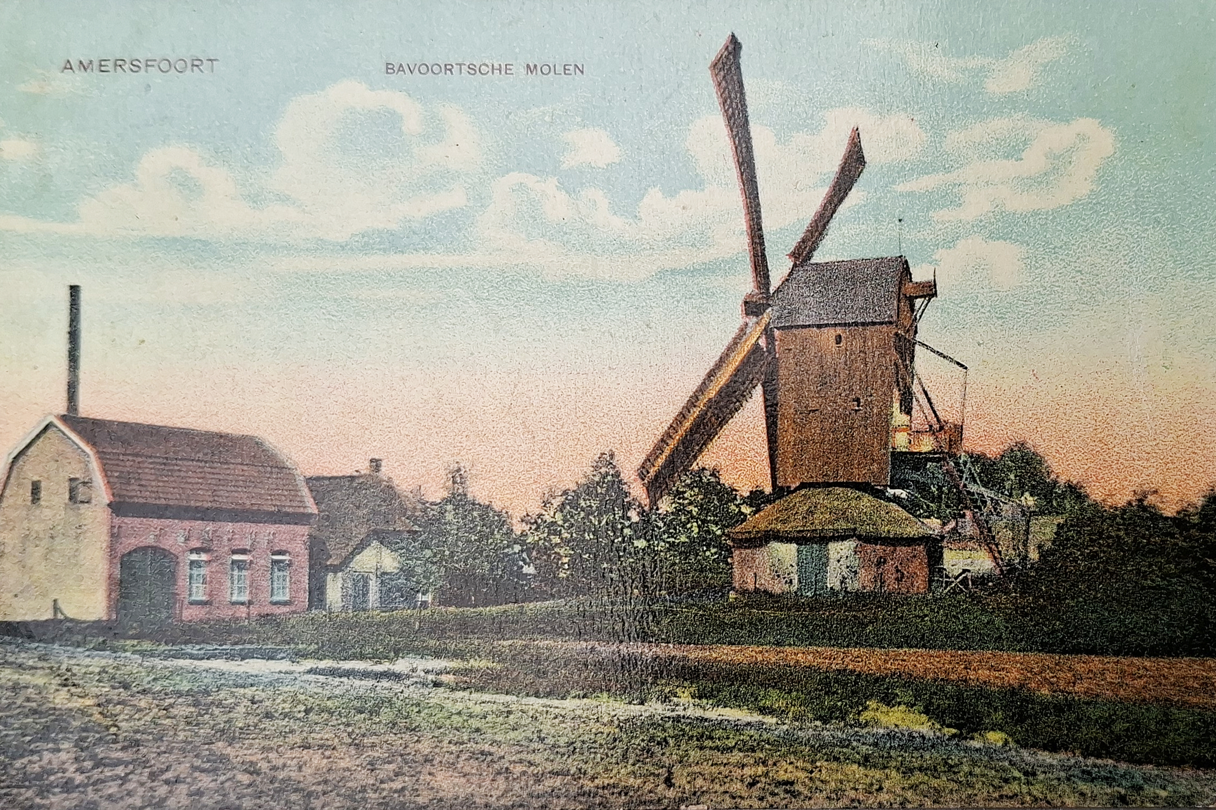 Leusden - Bavoortsche molen - ca. 1910