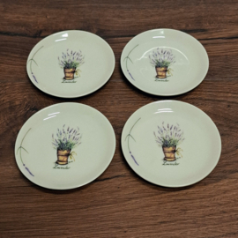 Jet ter Steege Lavender  Kleine Bordjes – Petit Fours – 4 stuks