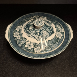 Dekschaal Royal Tudor Ware W.N. mellor – Coaching Taverns – Jaren ’50 – ‘70