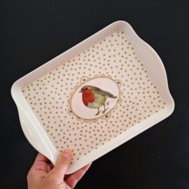 Dienblad Melamine Jet Roodborstje