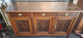 Eiken Dressoir in Louis XV-Stijl
