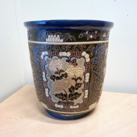 Prachtige Grote Chinese Bloempot - Ø 36 x H 39 cm